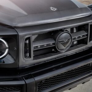 Vorsteiner Carbon Fiber Front Grille with V Insignia for 2019–2024 Mercedes-AMG G63 W463A