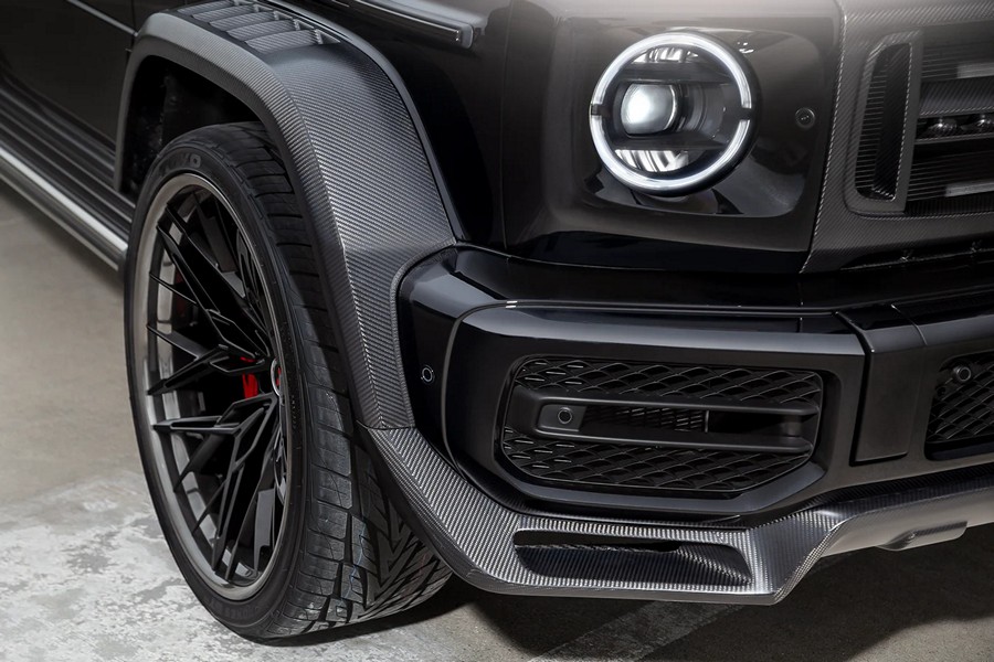 Vorsteiner Carbon Fiber Front Lower Spoiler for 2019–2024 Mercedes-AMG G63 W463A