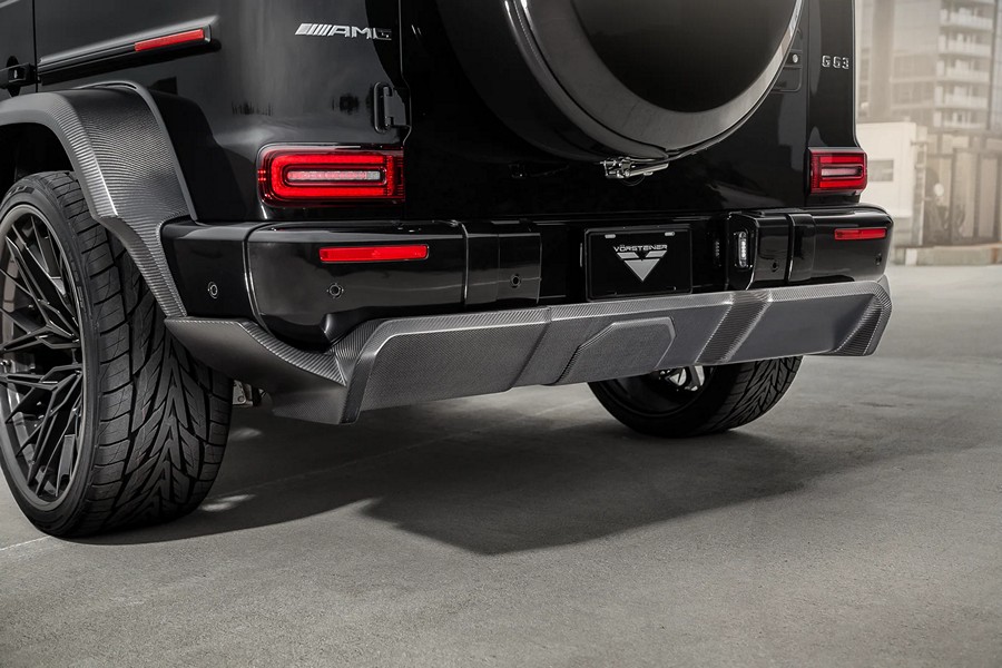 Vorsteiner Carbon Fiber Rear Diffuser for 2019–2024 Mercedes-AMG G63 W463A